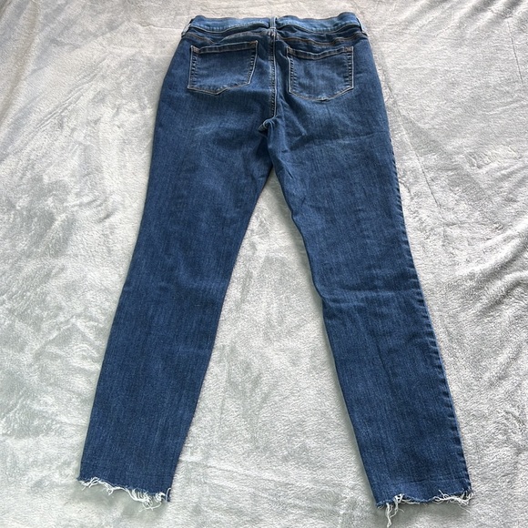 🎯PacSun Two Panel Hi-Rise Ankle Jegging Blue Size 28 - Picture 7 of 11